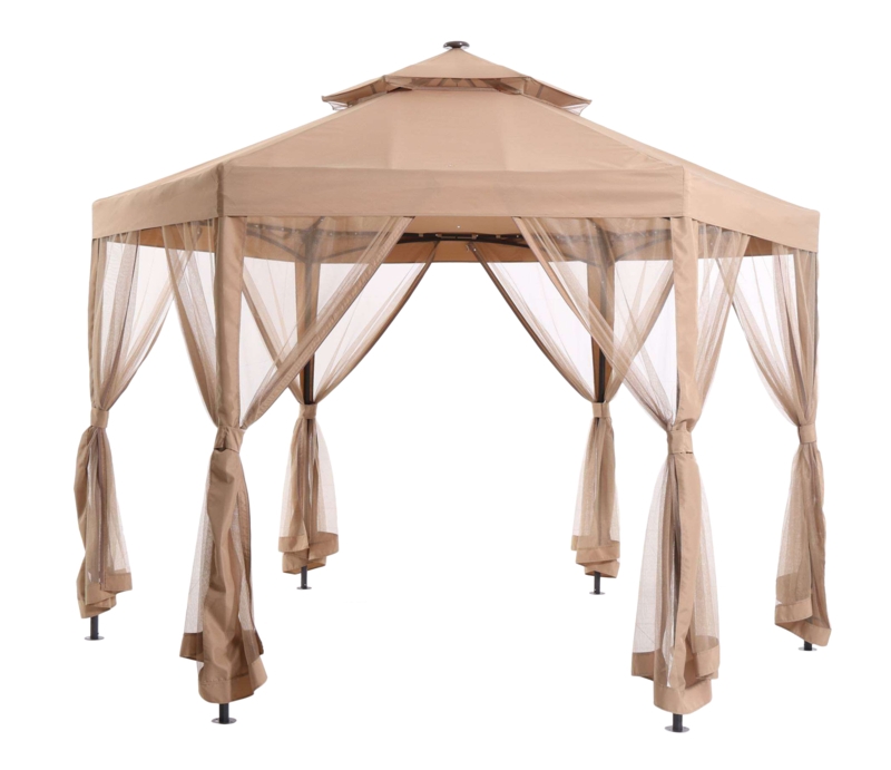 Huntington 10 Ft. W x 10 Ft. D Steel Patio Gazebo