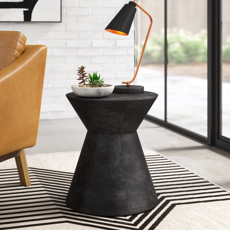 Irmalinda Drum End Table
