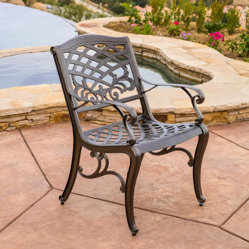 Jeannine Outdoor Dining Armchair