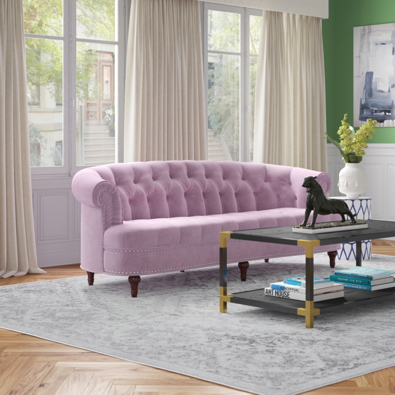 Joannes 84'' Velvet Sofa