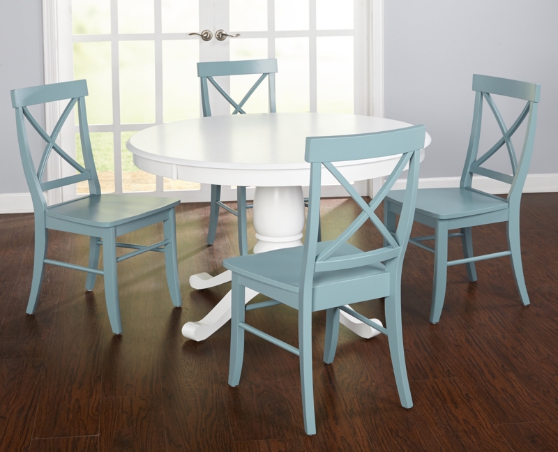 Josanna 5 - Piece Pedestal Dining Set