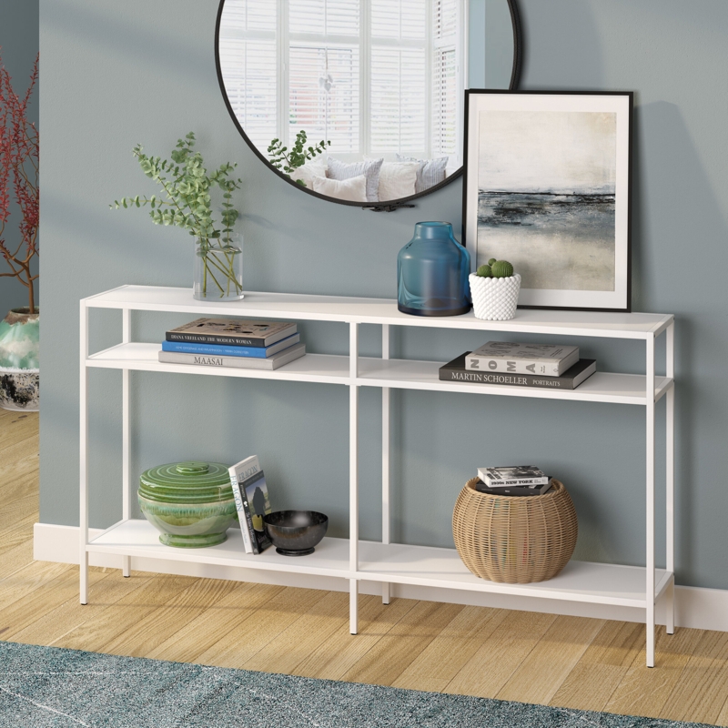 Kauai Steel Console Table