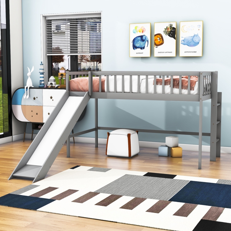 Kids Twin Loft Bed