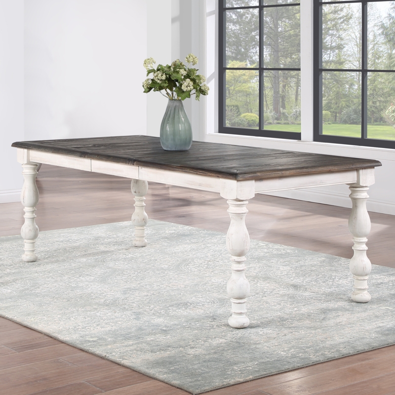 Knightley Extendable Solid Wood Base Dining Table