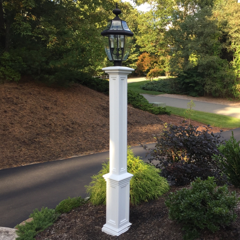 Lamp Posts 72" H Post W/Mount