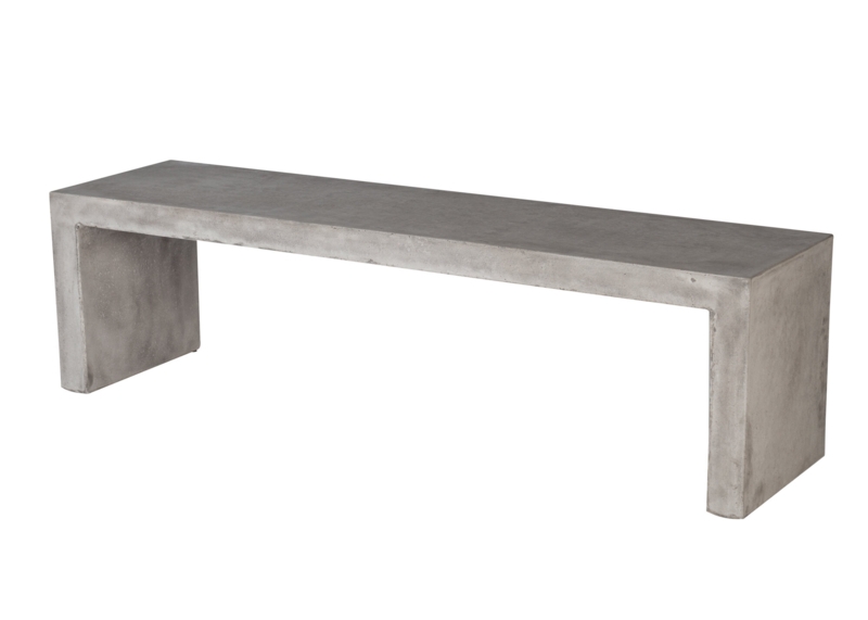 Lionel Stone / Concrete Outdoor Bench