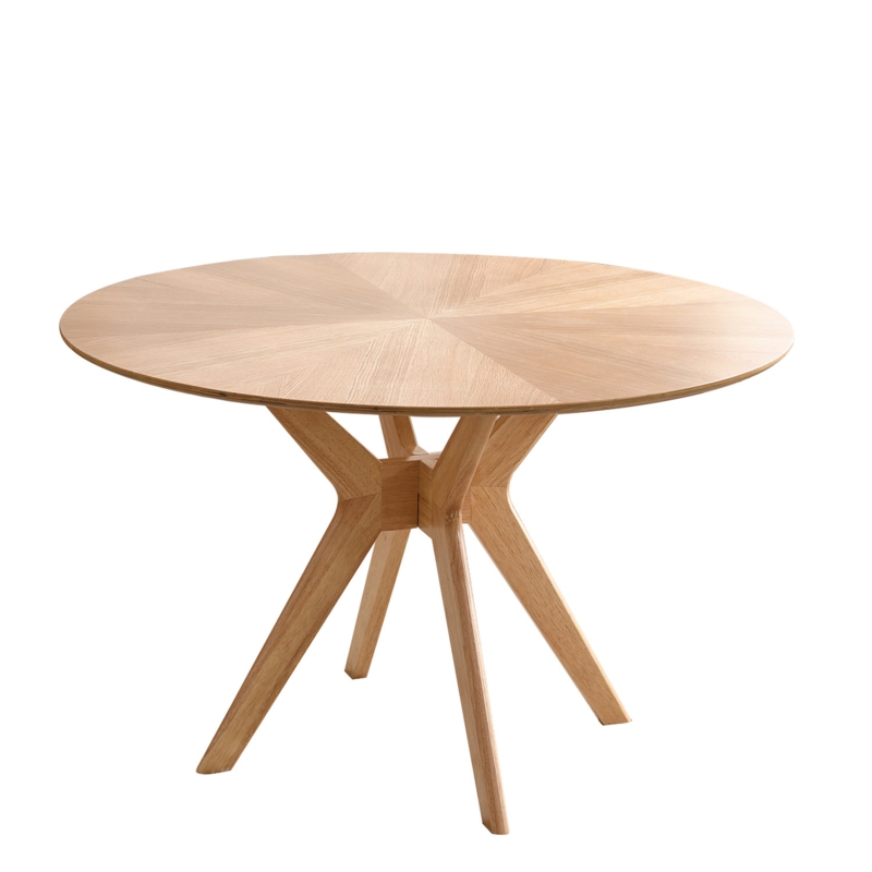 Lochy Round Solid Wood Dining Table