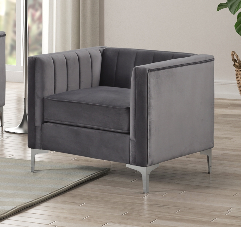 Louis Velvet Club Chair