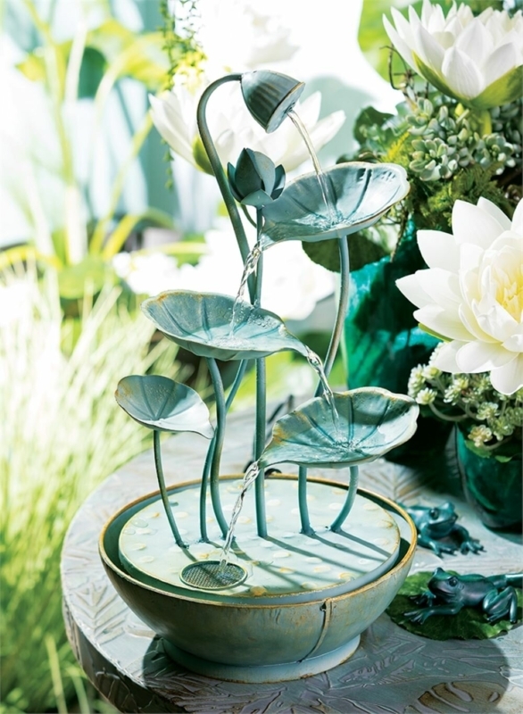 Lower Failand Metal Weather Resistant Tabletop Fountain