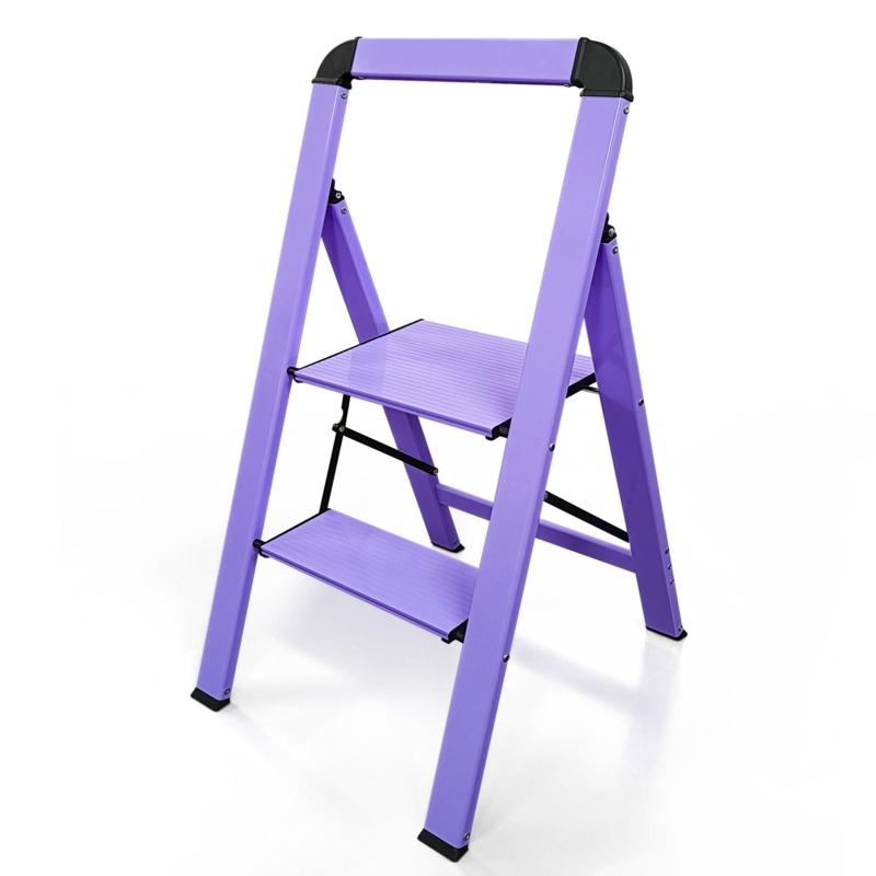 Lustig 2 - Step Aluminum Lightweight Folding Step Stool