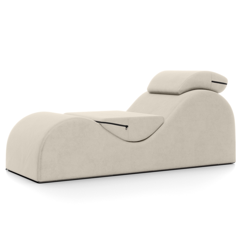 Luvu Lounger - Elegant Chaise Lounge Chair for Yoga, Exercise, Stretching, Massage and More