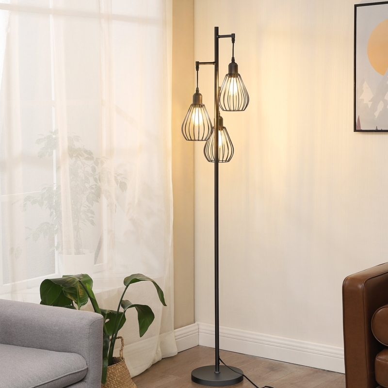 Majewski 65.5'' Tree Floor Lamp