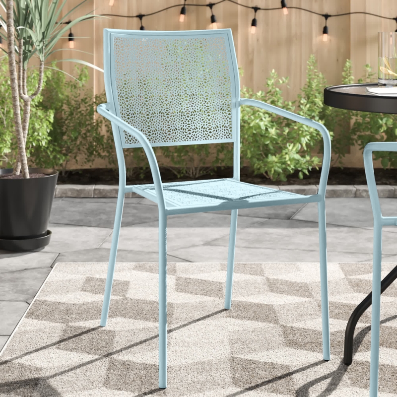 Malbon Stacking Patio Dining Chair