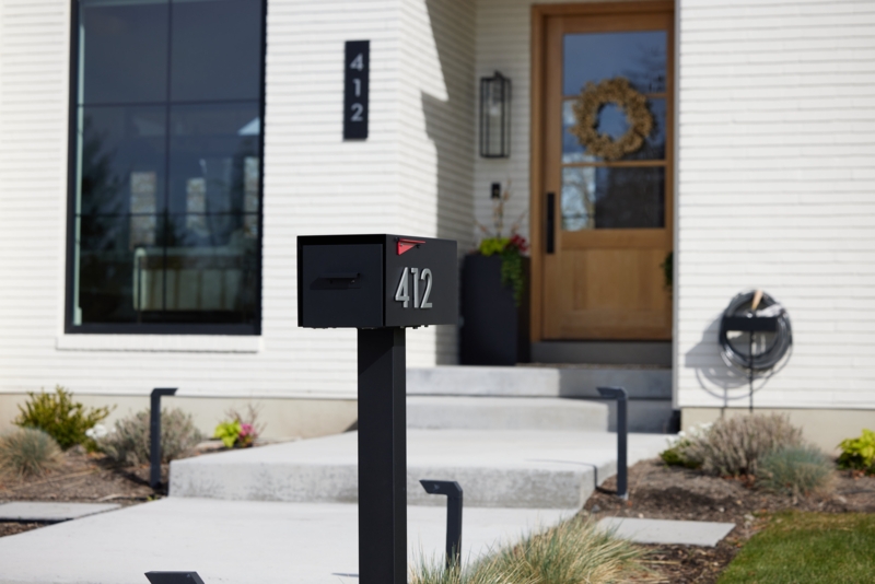 Malone Post Mounted Steel Mailbox