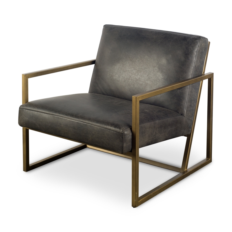 Manske Leather Armchair