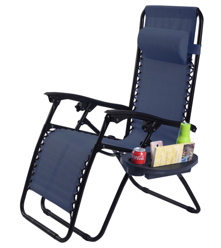 Markus Outdoor Metal Chaise Lounge
