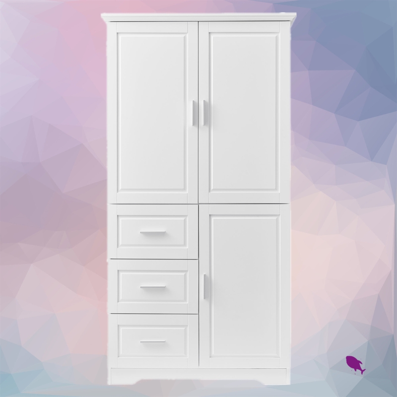 Maruf 32.8'' Wide Storage Cabinet