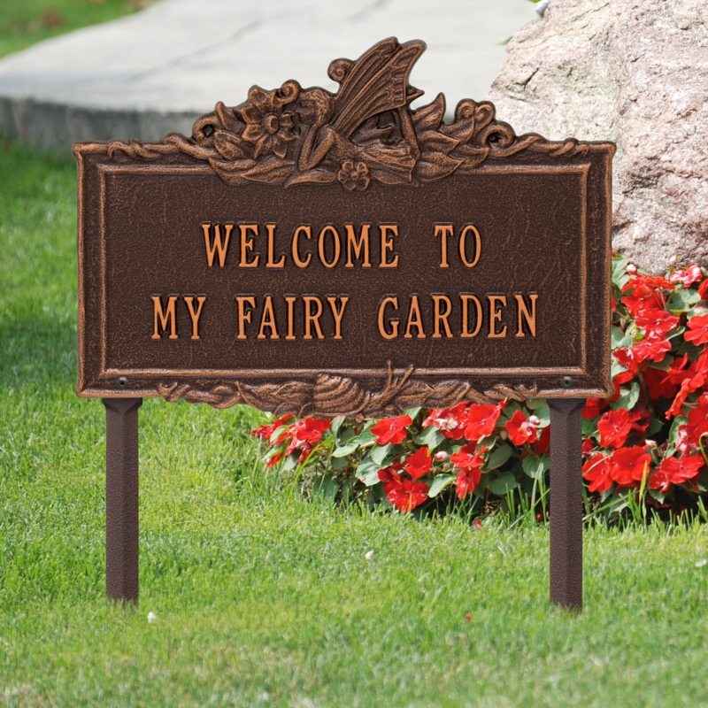 Metal Animals Garden Sign