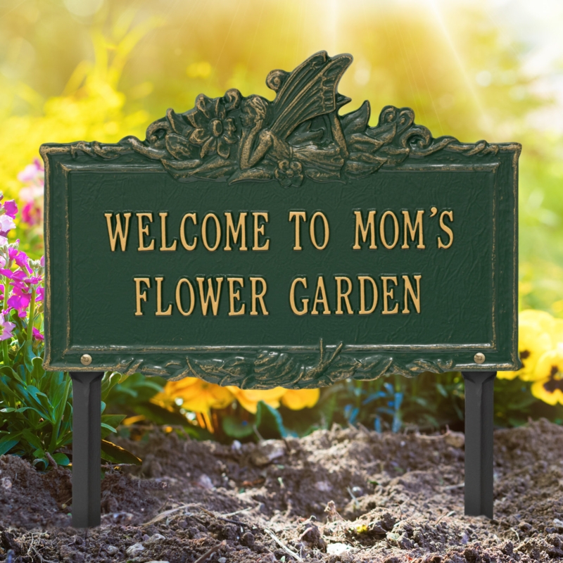 Metal Garden Sign