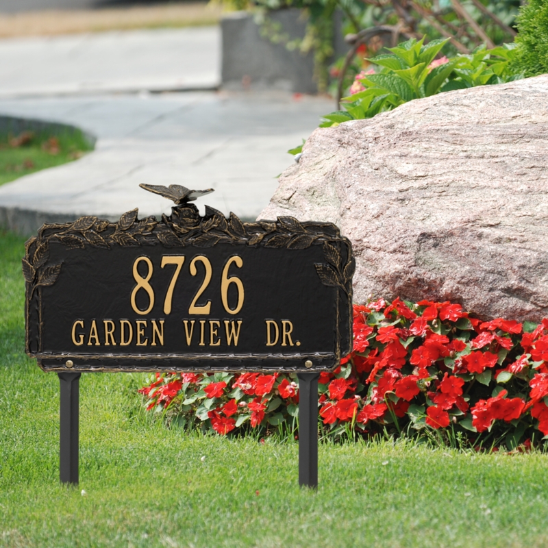 Metal Insects Garden Sign