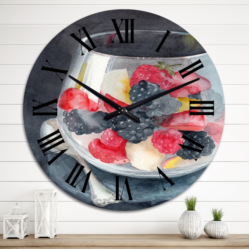 Metal Wall Clock