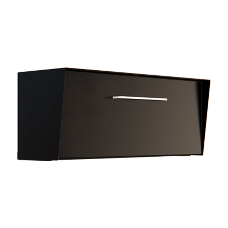 Mid-Century Modern ANGLED Wall Mounted Mailbox