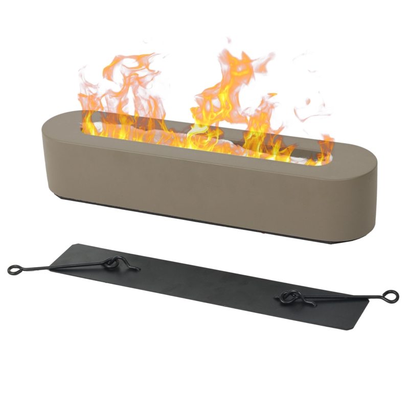 Mini Concrete Tabletop Fire Pit
