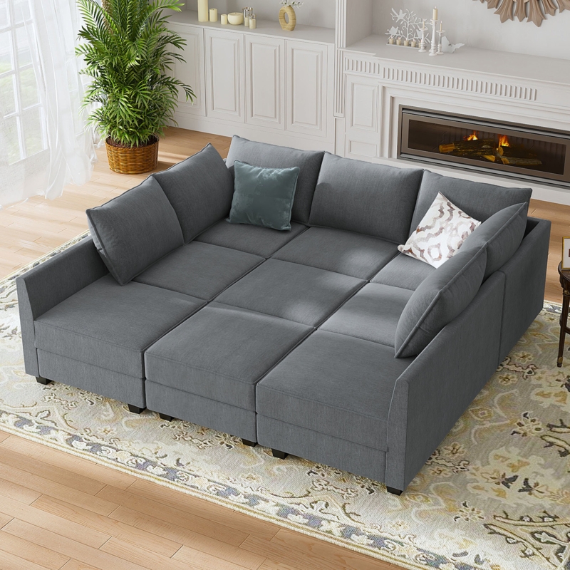 Navy Blue Sectional Sofa