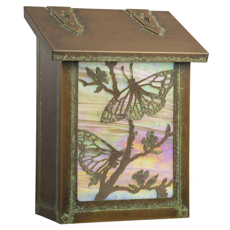 Monarch Wall Mounted Mailbox