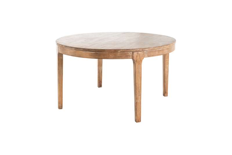 Morgan 55" Reclaimed Pine Round Dining Table
