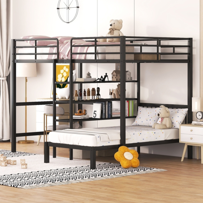 Ngyuen Kids Twin Over Full Bunk Bed