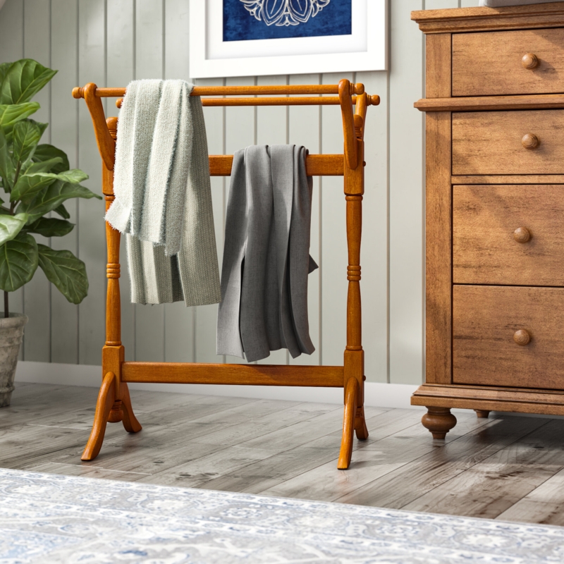 Norman Solid Wood Quilt Rack