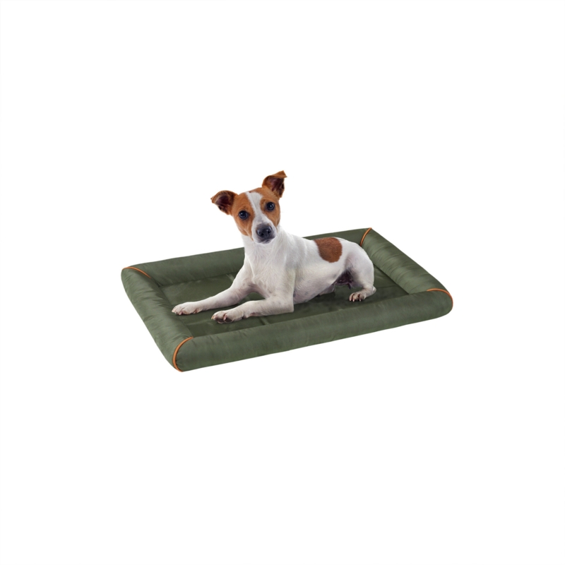 Nova Bolster Dog Bed Crate Pad, Washable Dog Mat for Raised Dog Bed and Dog Crate Bed