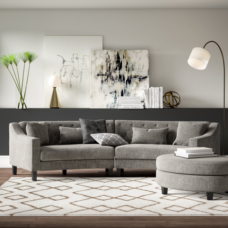 Oakhill 2 - Piece Upholstered Sectional