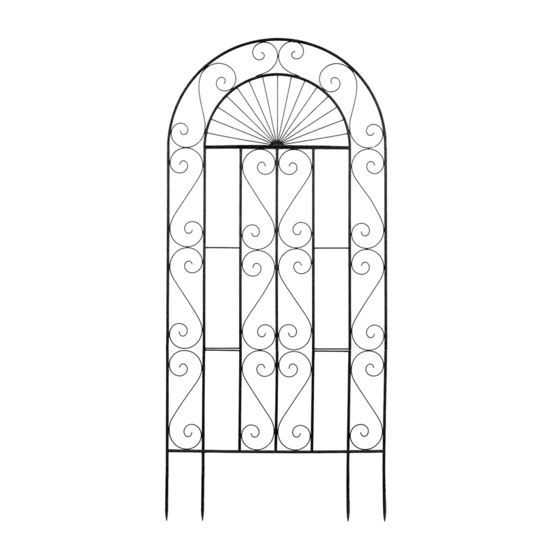 Octavia 75'' H x 40'' W Steel Arched Trellis