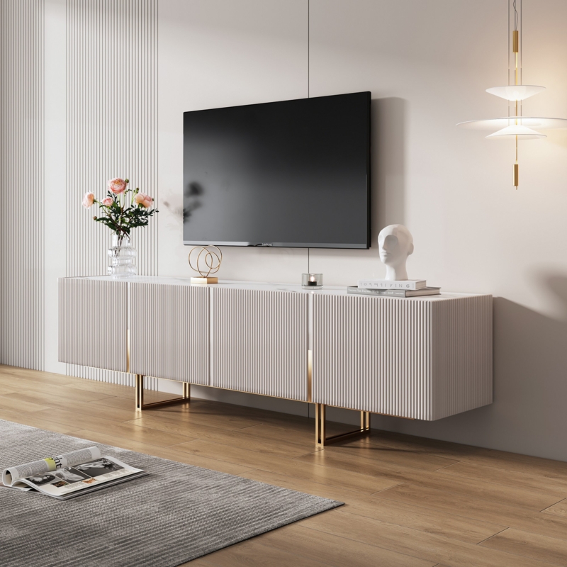 Pierpoint TV Stand for TVs up to 88"