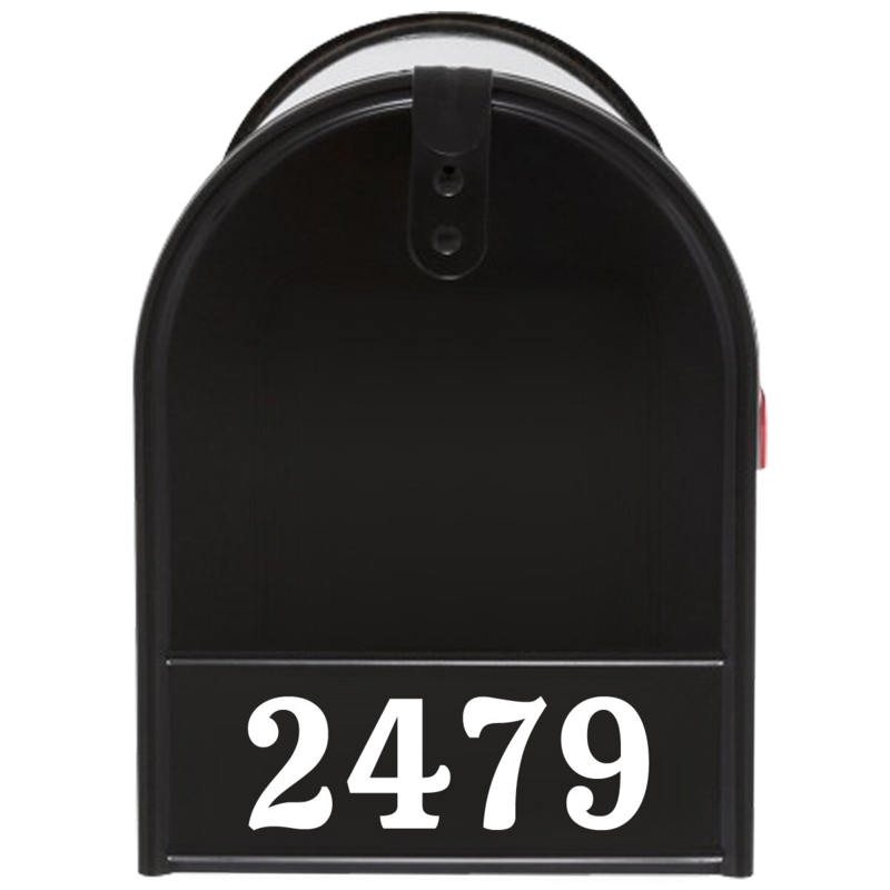 Plastic No Subject Address Plaque