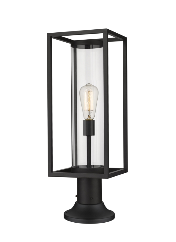 Poarch Transparent Pier Mount Light