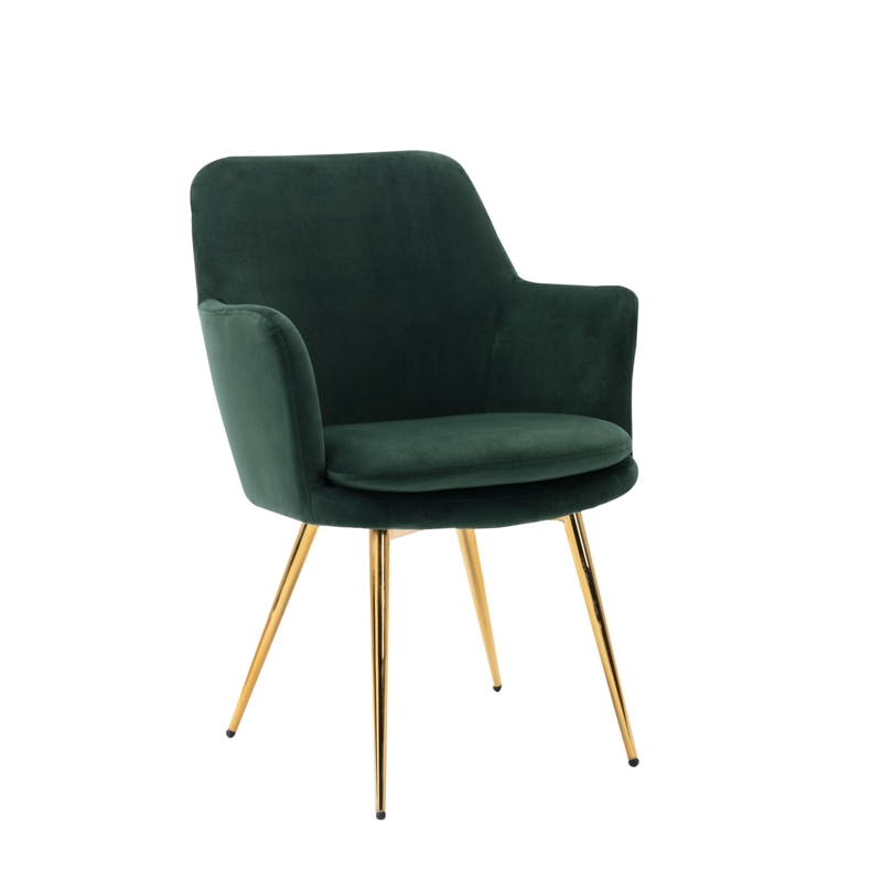 Reyansh Velvet Armchair
