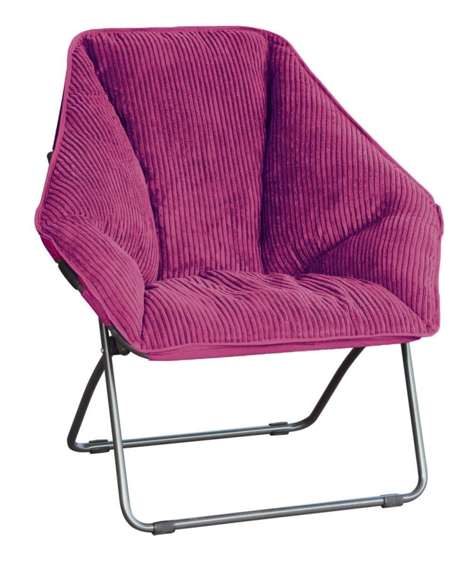 Rinad Fabric Padded Dish Folding Chair Folding Chair