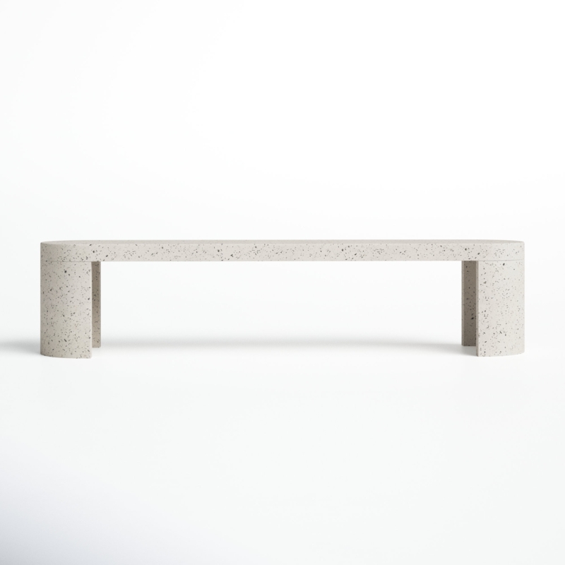 Ros Stone / Concrete Outdoor Bench