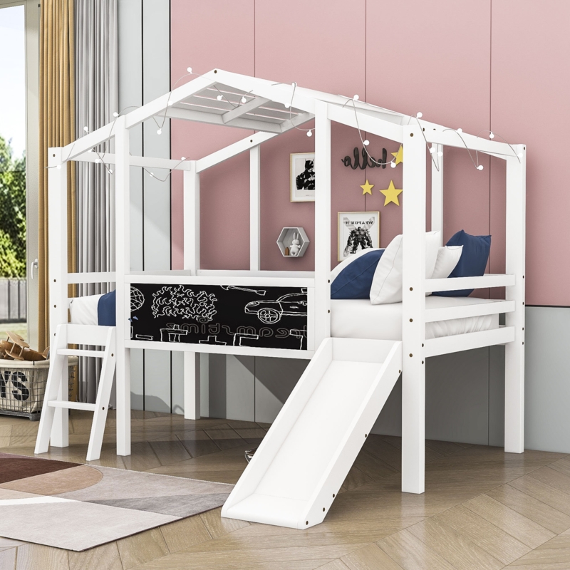Samia Twin House Bed by YUNMA