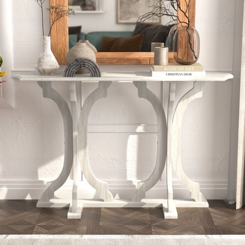 Saylor 45.9" Solid Wood Console Table