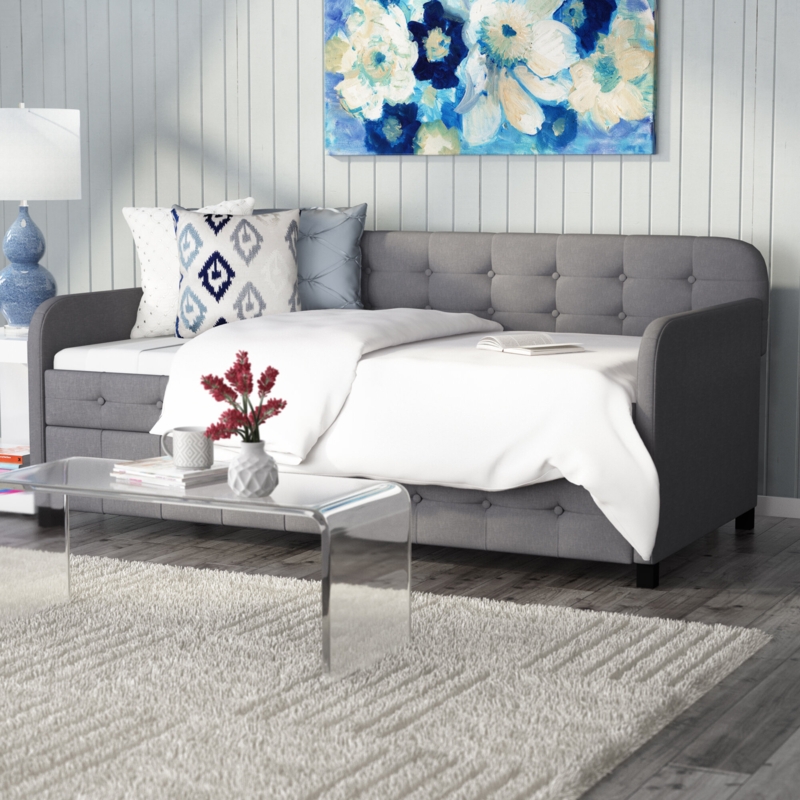 Seraphine Upholstered Daybed with Trundle