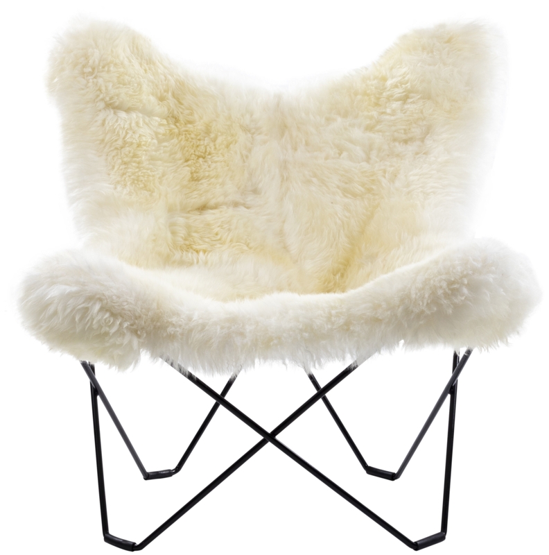 Sheepskin Butterfly Chair