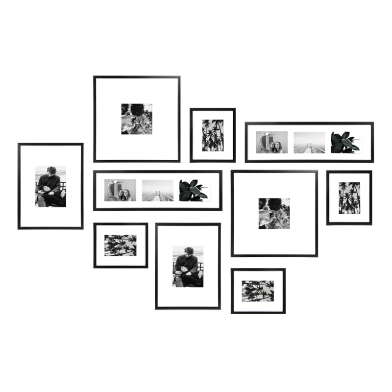 Shivangi 10 Piece Gallery Picture Frame Set