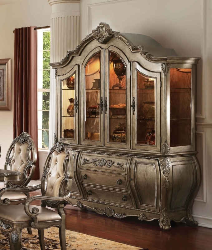 Sideboard with Bar Hutch