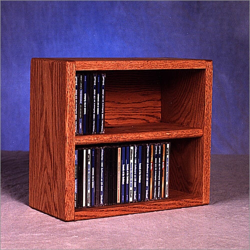 Solid Wood 12.75'' H Wall Mounted Media Storage