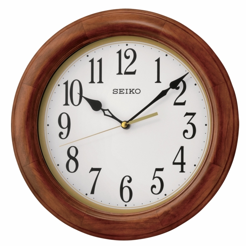 Solid Wood Wall Clock