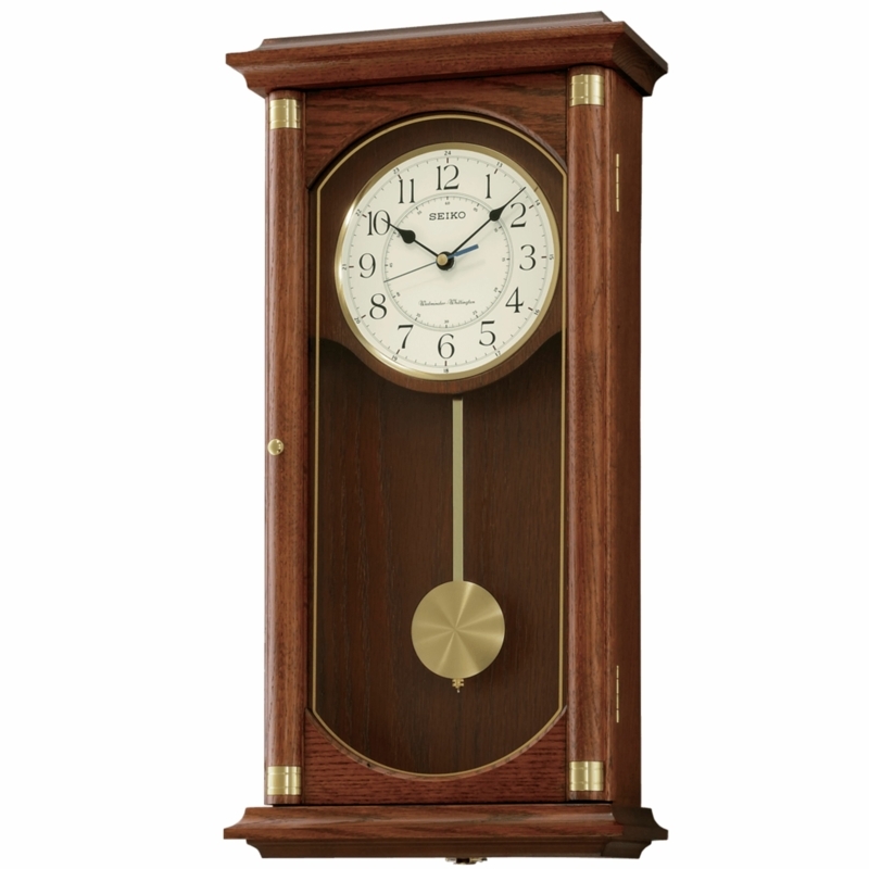 Solid Wood Wall Clock